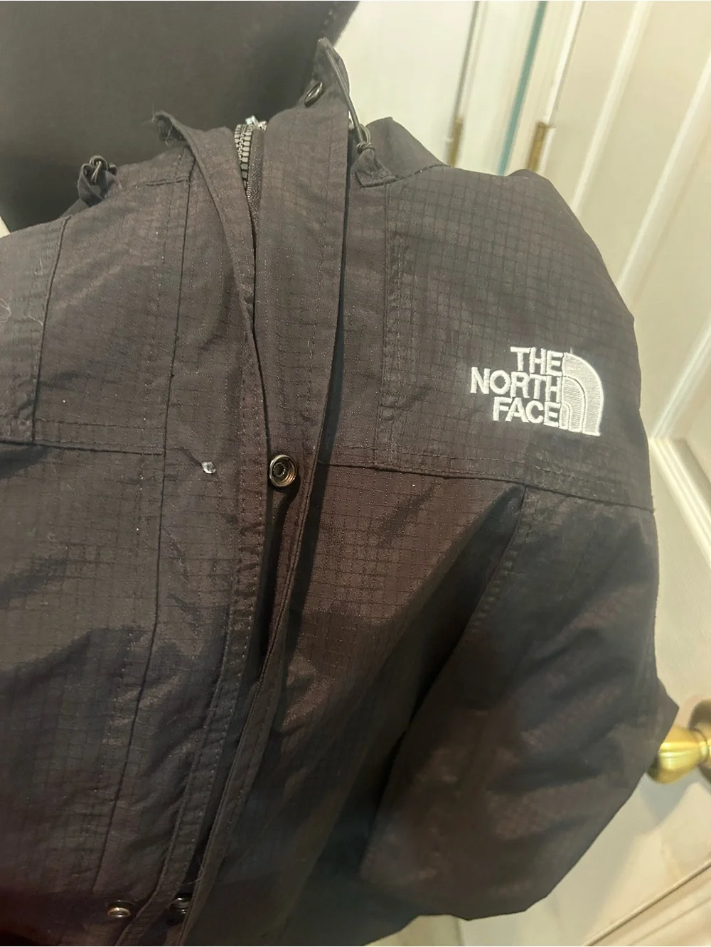 Vintage The North Face Summit Series Gore-Tex Men's Black Hooded Jacket XXL
